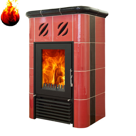 Warmluftkachelofen 10 KW Mini Nova K250 Euroteplo
