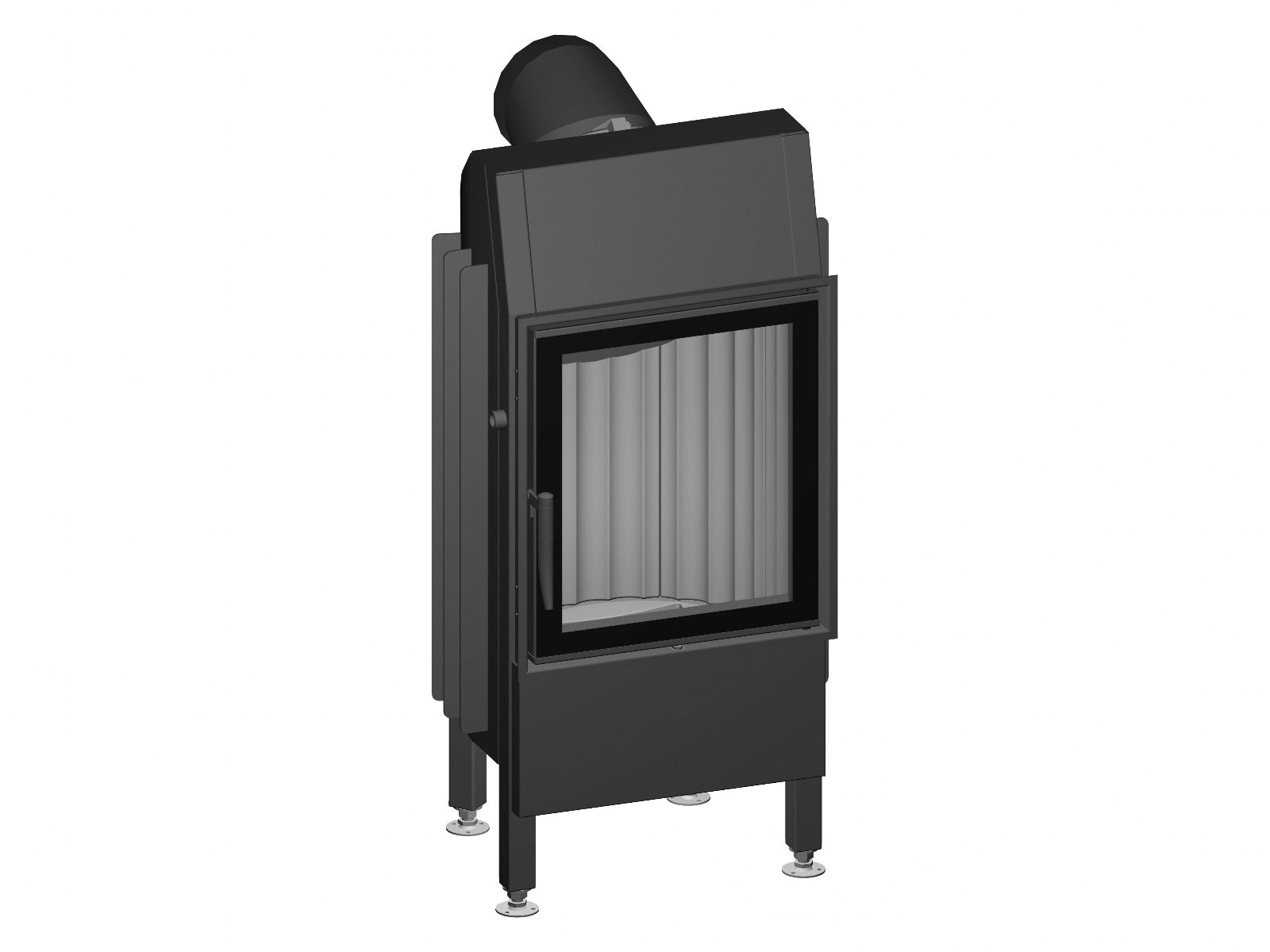 Spartherm Brennzelle Mini R1V 4S RLU - Öffnung nach rechts
