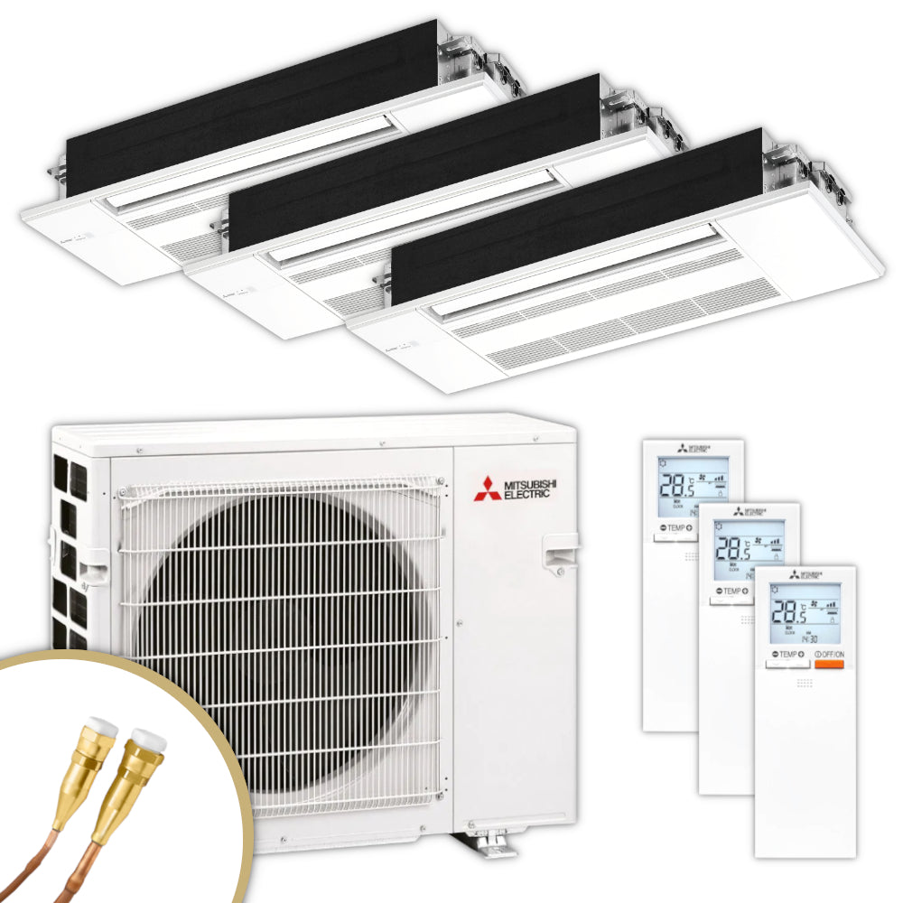 MITSUBISHI | Klima-Set MXZ/MLZ-KP | 2× 2,5 kW + 3,5 kW | Quick-Connect