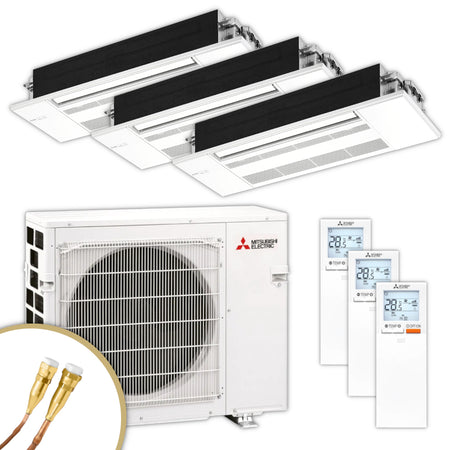 MITSUBISHI | Klima-Set MXZ/MLZ-KP | 2× 2,5 kW + 3,5 kW | Quick-Connect