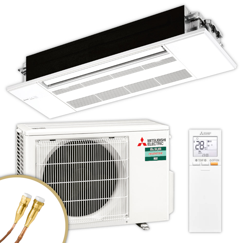 Mitsubishi Split Klimaanlage Decken-Set SUZ/MLZ-KP35VG | 3,5 kW | Klimaworld.com