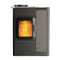 AUSTROFLAMM Hybridofen | Mo Duo Cook | Pellet und Scheitholz | 9,4 kW