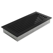Luftgitter mit mit Gaze und verstellbaren Lamellen 22x45 cm