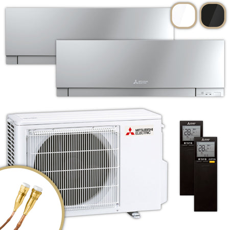 MITSUBISHI | Klima-Set MXZ/MSZ-EF | 1,8 kW + 3,5 kW | Quick-Connect