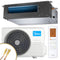 MIDEA Kanalklimageräte-Set | MTJ-12HWFNX(GA) | 3,5 kW | Quick-Connect