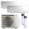 DAIKIN Multisplit Klimaanlage Emura 3 | Mattweiß | 2,5 kW + 2,5 kW