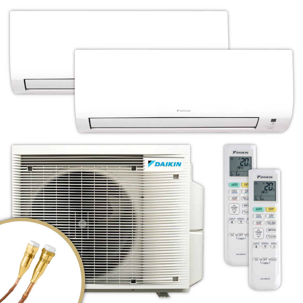 DAIKIN Multisplit Klimaanlage FTXP 2,0+2,0 kW Quick Connect | Klimaworld.com