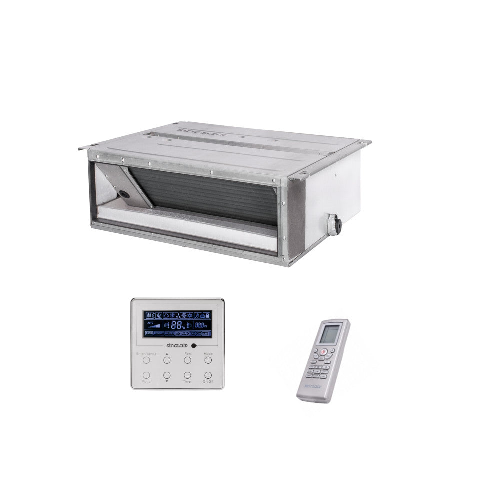 Klimaanlage Komplettset Multisplit Sinclair Kanalgeräte 2x2,5kW