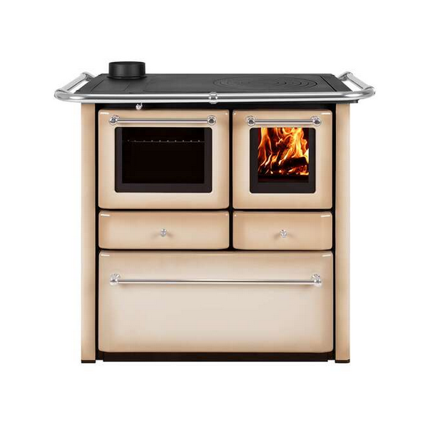 Bruno Küchenofen Nadja Cappuchino 6,3 kW , links