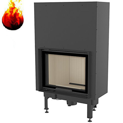 Warmluftkamineinsatz Kratki Nadia 10, hochschiebbar,10kW