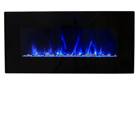 Flammen blau
