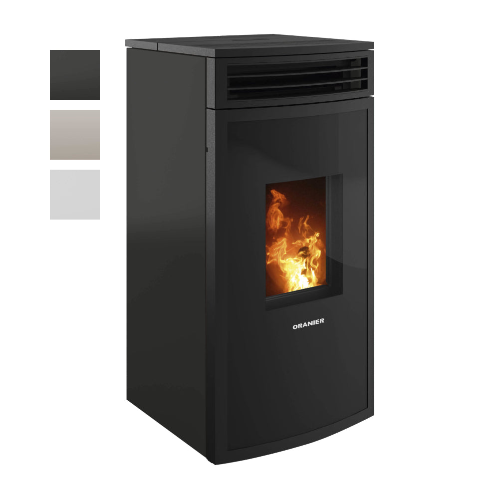 Oranier | Pelletofen | Neta | 8 kW | Anschluss wählbar | Farbwahl | klimaworld.com