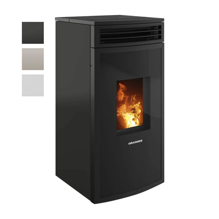 Oranier | Pelletofen | Neta | 8 kW | Anschluss wählbar | Farbwahl | klimaworld.com