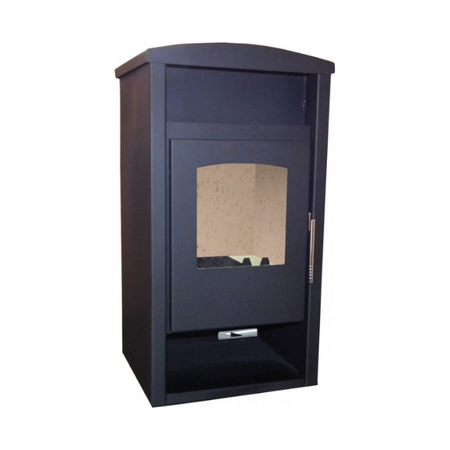 KRETZ | Kaminofen NIKA 603 | gerade Scheibe | 8 kW ➔ klimaworlv.com