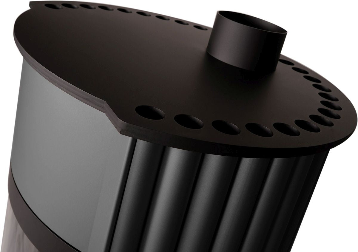 HS Flamingo Warmluftofen Masterflamme Grande I, grau | klimaworld.com