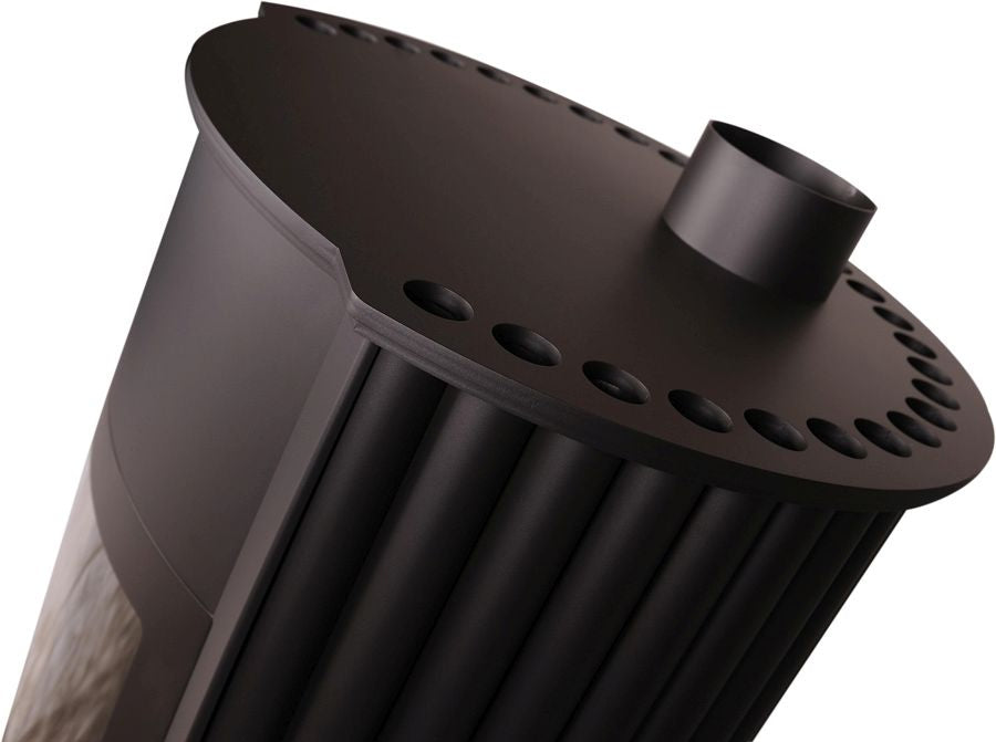 HS Flamingo Warmluftofen Masterflamme Grande II, schwarz | klimaworld.com