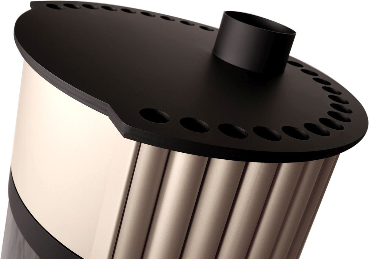 HS Flamingo Warmluftofen Masterflamme Grande II, creme | klimaworld.com