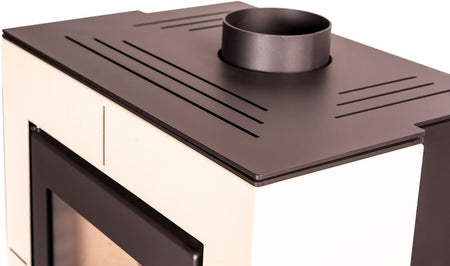 HS Flamingo Kaminofen Evenes, creme | klimaworld.com
