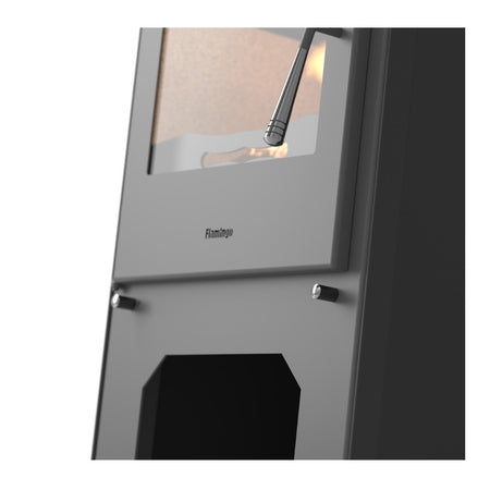 HS Flamingo | Espo III| Kaminofen | 9 kW - Ansicht Griff