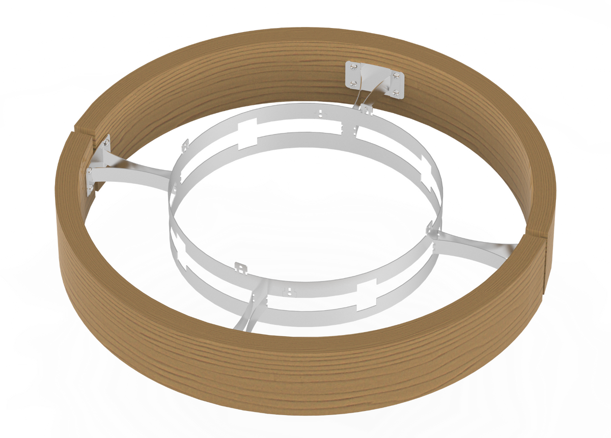 Sentiotec Ofenreling Red Cedar für ARI3 | klimaworld.com