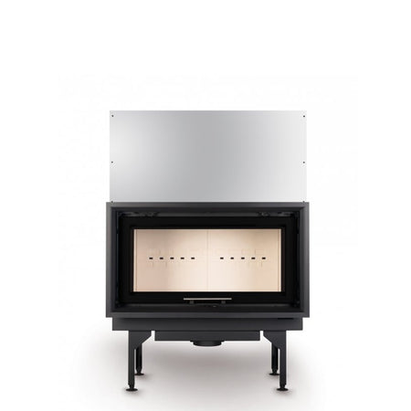 Warmluft Kamineinsatz Flamen Omega 90V F, mit Hebetür 15kW