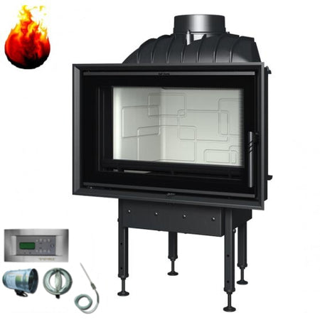 Kamineinsatz Warmluftkamin BeF Home Optim 7 Heizkamin 8 kW