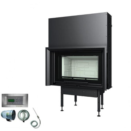 Kamineinsatz Warmluftkamin BeF Home Optim V 8 Heizkamin 10 kW