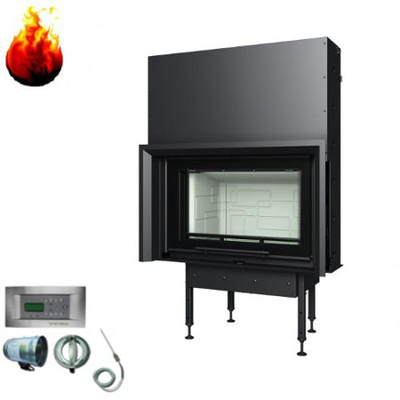 Kamineinsatz Warmluftkamin BeF Home Optim V 8 Heizkamin 10 kW
