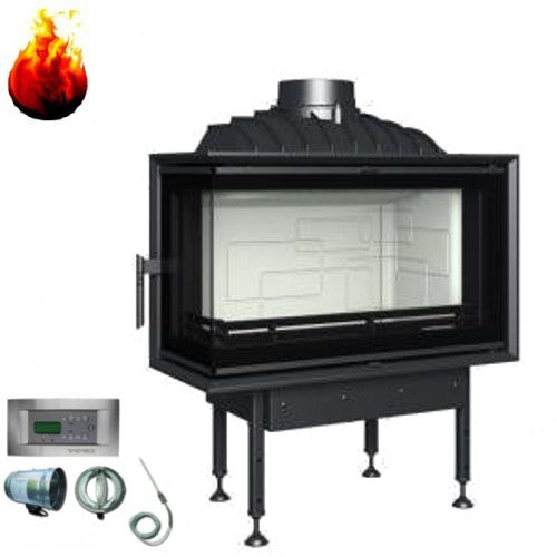 Kamineinsatz Warmluftkamin BeF Home Optim 8 CL Heizkamin 10 kW