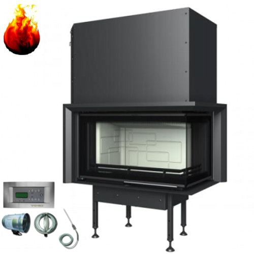 Kamineinsatz Warmluftkamin BeF Home Optim V 8 CP Heizkamin 10 kW