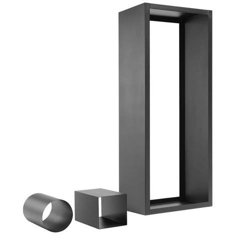 ORANIER | Holzregal Stahl Schwarz | bundle