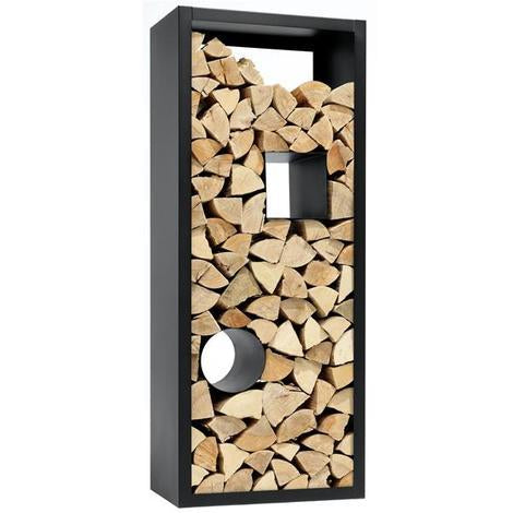 ORANIER | Holzregal Stahl Schwarz | bundle