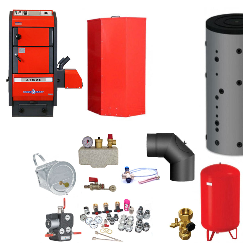 Atmos P80 Pelletkessel Komplettset 2