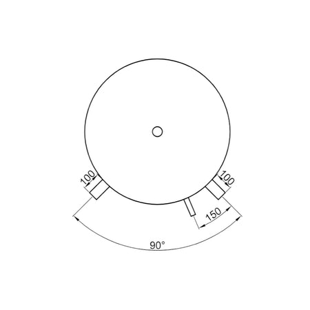 TWL | Pufferspeicher PR 1085 Heizungswasser | 1 Wärmetauscher | Zeichnung