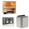 Sentiotec Sauna Komplettset Panorama Small | Viking Combi | 4 Pers.