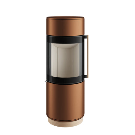 Spartherm Kaminofen Passo XS Style | Rostbraun-Metallic 5,9 kW