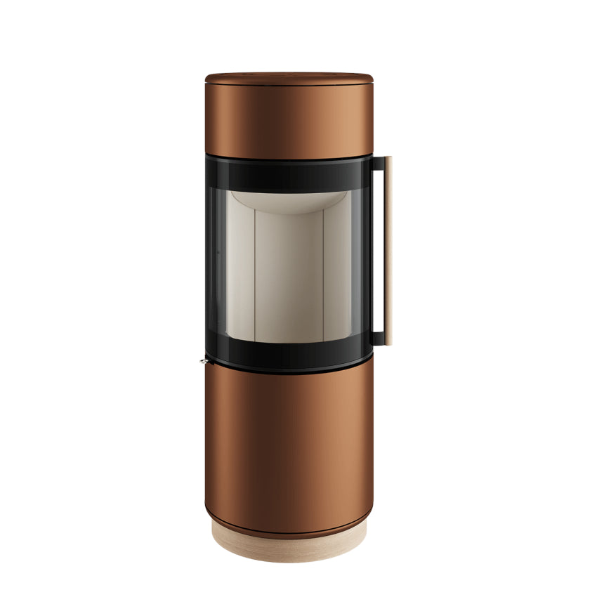 Spartherm Kaminofen Passo XS Style RLU | Rostbraun-Metallic 5,9 kW
