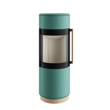 Spartherm Kaminofen Passo XS Style RLU | Türkis 5,9 kW