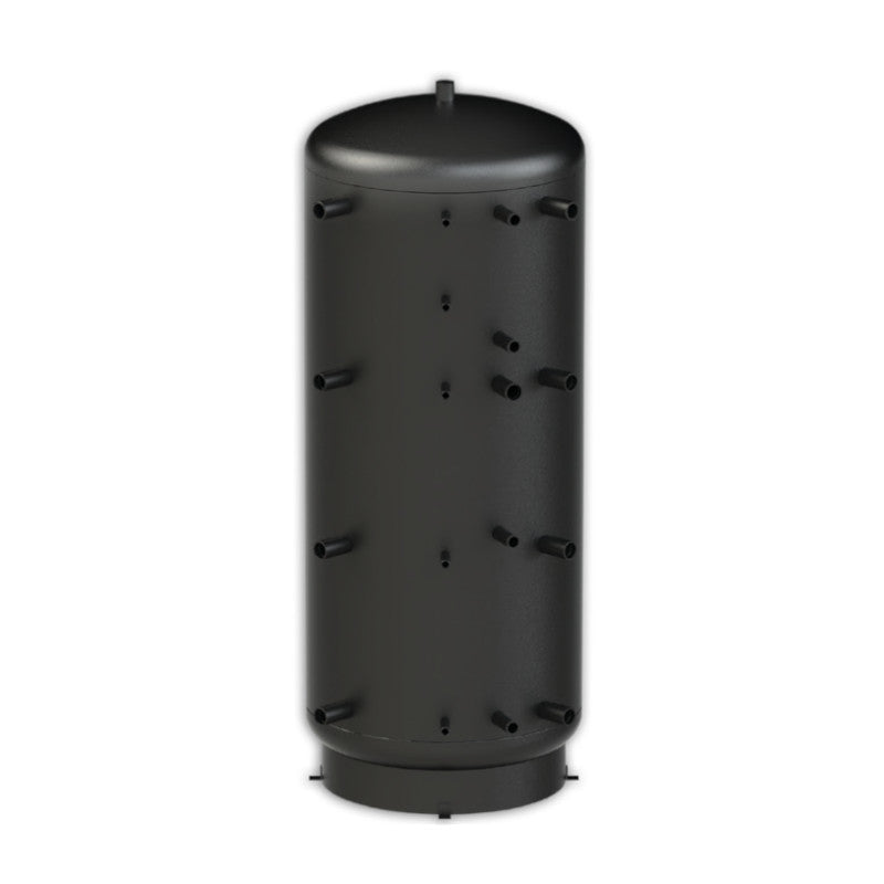 Ansicht ohne Isolierung - ThermoFlux Pufferspeicher PBM-RR 2000 | für Heizungswasser | 2 WT | klimaworlv.com