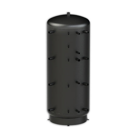 Ansicht ohne Isolierung - ThermoFlux Pufferspeicher PBM-RR 2000 | für Heizungswasser | 2 WT | klimaworlv.com