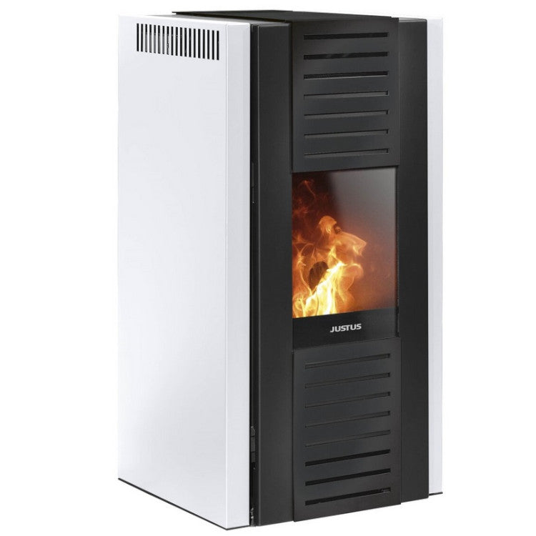 JUSTUS | Sirkos | 6.0 kW | A+ | Pelletofen | Weiß