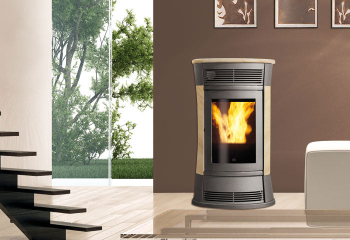 Pelletofen EdilKamin Cameo 15 kW mit Fernbedienung
