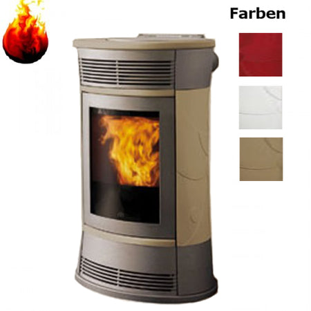 Pelletofen EdilKamin Cherie 11 kW mit Fernbedienung Simpaty Line