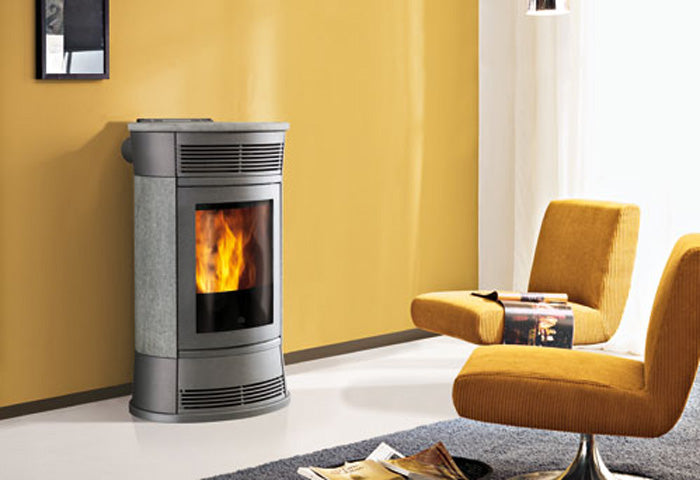 Pelletofen EdilKamin Moon 11 kW mit Fernbedienung Simpaty Line