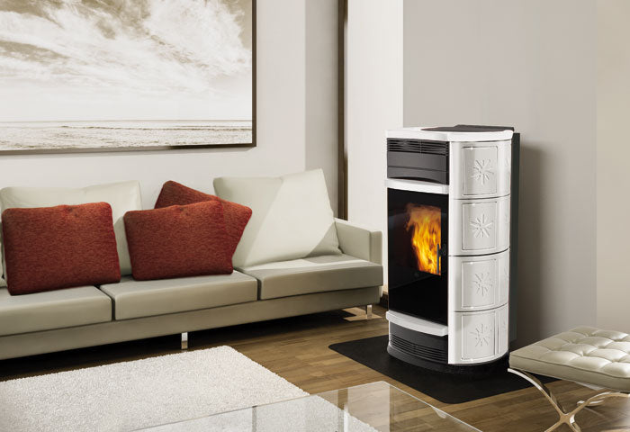 Pelletofen EdilKamin Sirena 13 kW mit Fernbedienung
