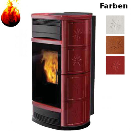 Pelletofen EdilKamin Sirena 13 kW mit Fernbedienung