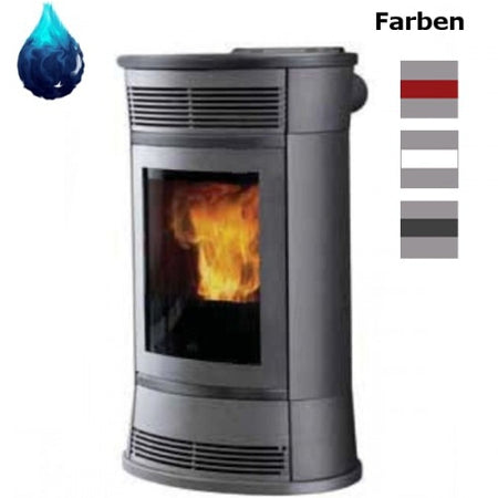 Pelletofen wassergeführt EdilKamin Zentralheizungsofen Tresor 15 kW