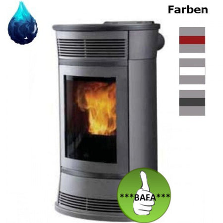 Pelletofen wassergeführt EdilKamin Zentralheizungsofen Tresor 15 kW