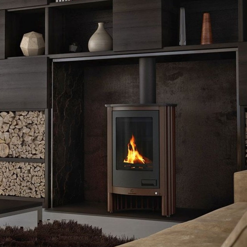 HS Flamingo Warmluftofen Masterfalmme Piccolo I braun, Ambiente | Klimaworld.com