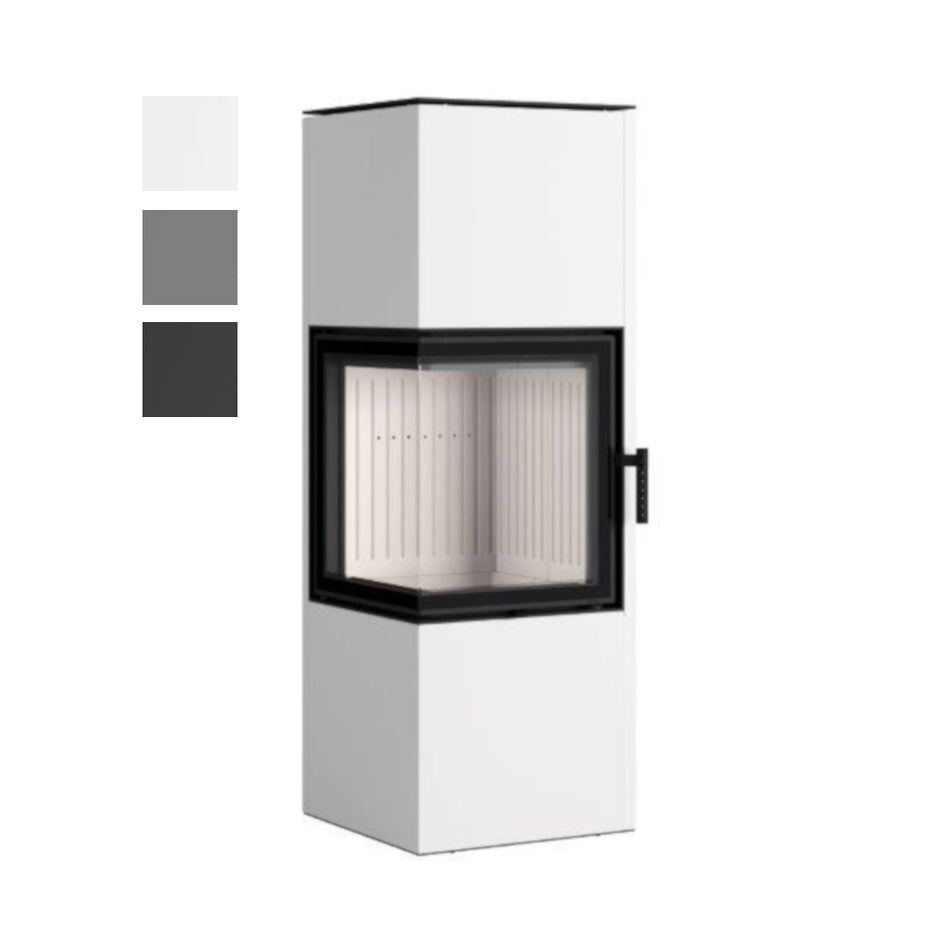 Hajduk Kaminofen Pixel L |  rechteckiger-Kaminofen | 7 kW | Farbwahl